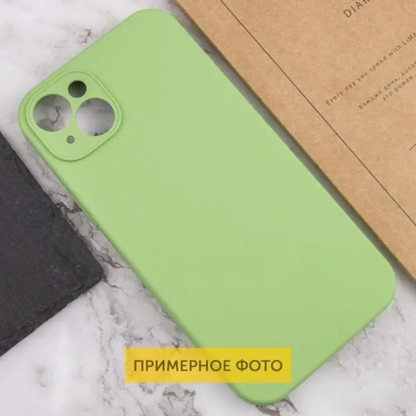 Чехол Silk Full Protective (AA) NO LOGO для Apple iPhone 16 Plus (6.7") — Мятный — фото 4
