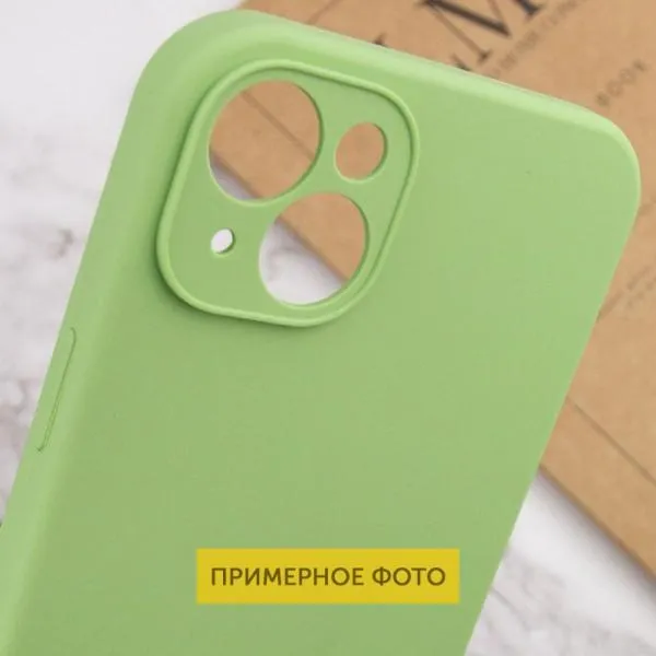 Чехол Silk Full Protective (AA) NO LOGO для Apple iPhone 16 Plus (6.7") — Мятный — фото 5