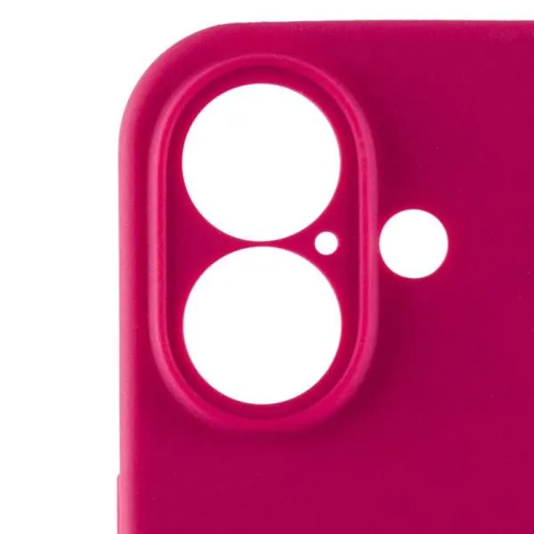 Чохол Silicone Case Full Camera Protective (AA) для Apple iPhone 16 Plus (6.7") — Червоний — фото 4 Чохол Silicone Case Full Camera Protective (AA) для Apple iPhone 16 Plus (6.7") — Червоний — фото 4