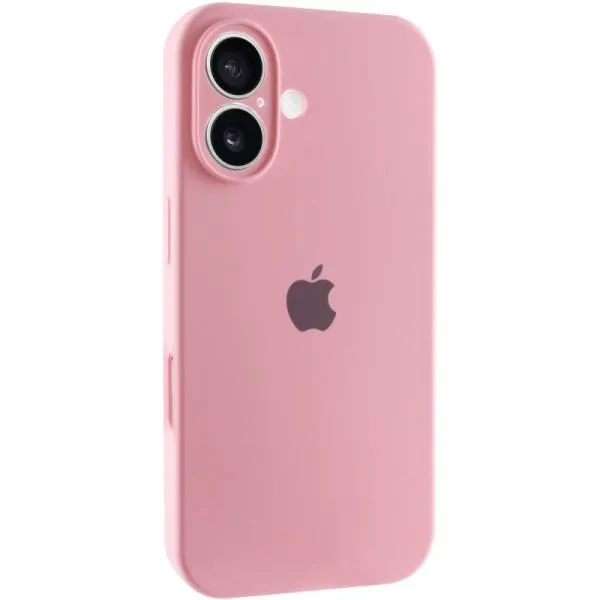 Чохол Silicone Case Full Camera Protective (AA) для Apple iPhone 16 Plus (6.7") — Рожевий — фото 1 Чохол Silicone Case Full Camera Protective (AA) для Apple iPhone 16 Plus (6.7") — Рожевий — фото 1