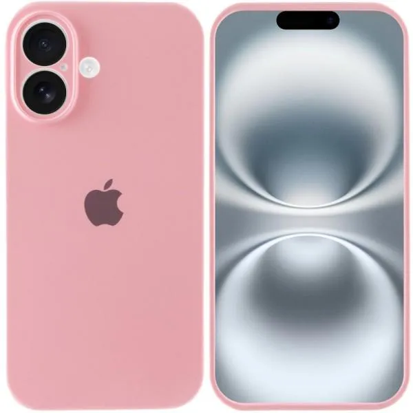 Чохол Silicone Case Full Camera Protective (AA) для Apple iPhone 16 Plus (6.7") — Рожевий — фото 2 Чохол Silicone Case Full Camera Protective (AA) для Apple iPhone 16 Plus (6.7") — Рожевий — фото 2