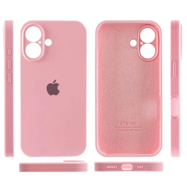 Чохол Silicone Case Full Camera Protective (AA) для Apple iPhone 16 Plus (6.7") — Рожевий — фото 3 Чохол Silicone Case Full Camera Protective (AA) для Apple iPhone 16 Plus (6.7") — Рожевий — фото 3