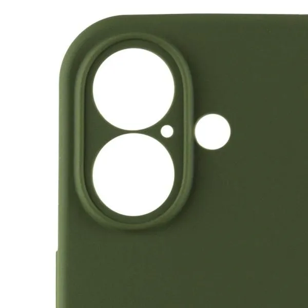 Чохол Silicone Case Full Camera Protective (AA) для Apple iPhone 16 Plus (6.7") — Зелений — фото 5 Чохол Silicone Case Full Camera Protective (AA) для Apple iPhone 16 Plus (6.7") — Зелений — фото 5