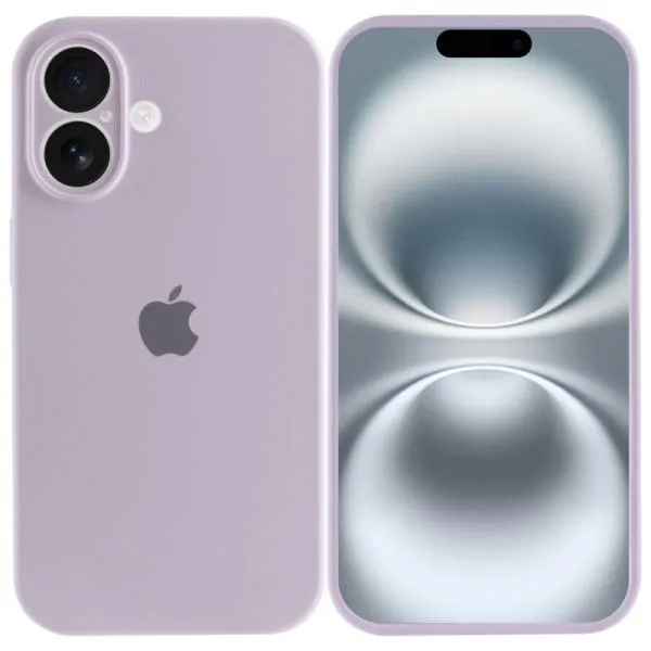 Чохол Silicone Case Full Camera Protective (AA) для Apple iPhone 16 Plus (6.7") — Бузковий — фото 2