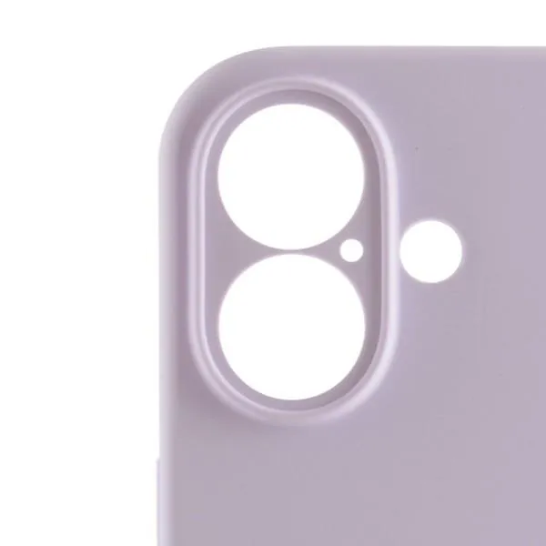 Чохол Silicone Case Full Camera Protective (AA) для Apple iPhone 16 Plus (6.7") — Бузковий — фото 4