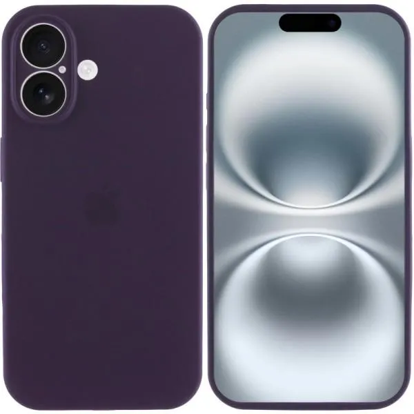 Чохол Silicone Case Full Camera Protective (AA) для Apple iPhone 16 Plus (6.7") — Фіолетовий — фото 2