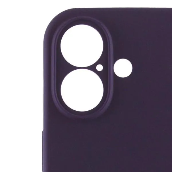 Чохол Silicone Case Full Camera Protective (AA) для Apple iPhone 16 Plus (6.7") — Фіолетовий — фото 4