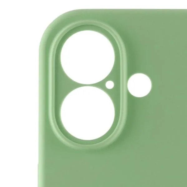 Чохол Silicone Case Full Camera Protective (AA) для Apple iPhone 16 Plus (6.7") — М'ятний — фото 4