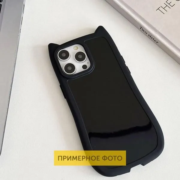 Чохол TPU GETMAN Cat with straps для Apple iPhone 16 Plus (6.7") — Чорний — фото 5