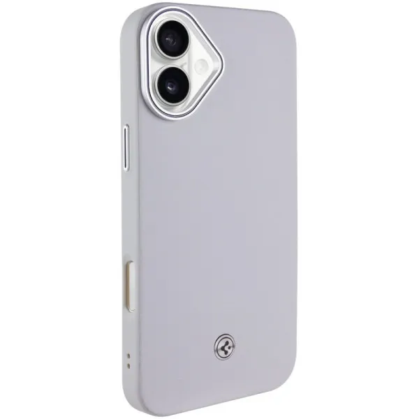 Чохол SGP PC+Leather with MagSafe для Apple iPhone 16 Plus (6.7") — Сірий — фото 1