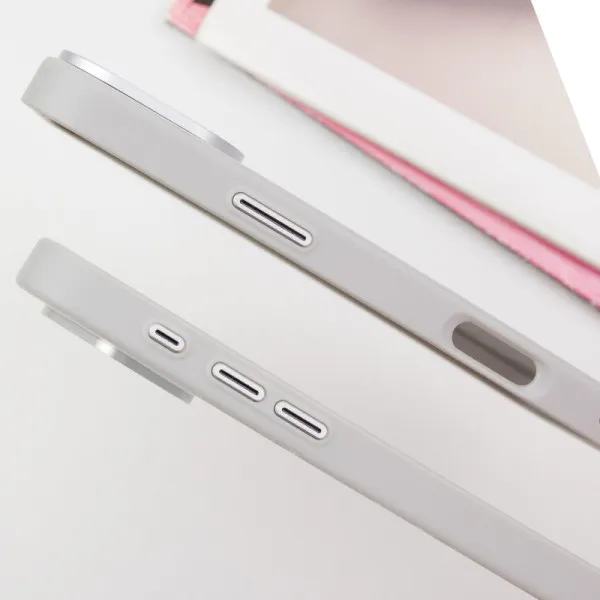 Чохол SGP PC+Leather with MagSafe для Apple iPhone 16 Plus (6.7") — Сірий — фото 5