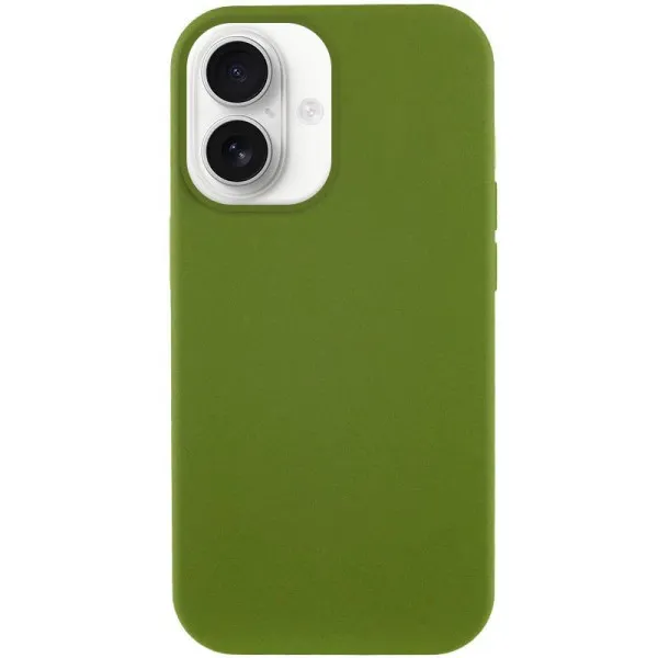 Чехол Silk Full Protective (AA) NO LOGO для Apple iPhone 16 Plus (6.7") — Зеленый — фото 1