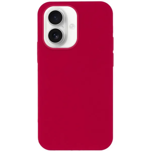 Чехол Silk Full Protective (AA) NO LOGO для Apple iPhone 16 Plus (6.7") — Красный — фото 1