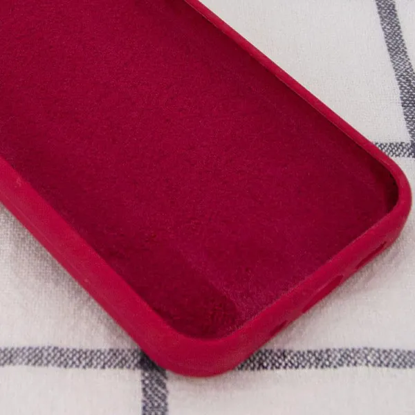 Чехол Silk Full Protective (AA) NO LOGO для Apple iPhone 16 Plus (6.7") — Красный — фото 2