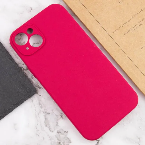 Чехол Silk Full Protective (AA) NO LOGO для Apple iPhone 16 Plus (6.7") — Красный — фото 5