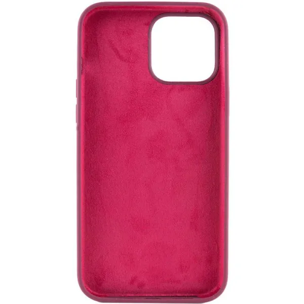 Чехол Silk Full Protective (AA) NO LOGO для Apple iPhone 16 Plus (6.7") — Бордовый — фото 3