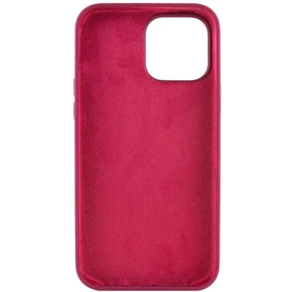 Чехол Silk Full Protective (AA) NO LOGO для Apple iPhone 16 Plus (6.7") — Бордовый — фото 5