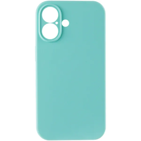 Чехол Silk Full Camera Protective (AA) NO LOGO для Apple iPhone 16 Plus (6.7") — Бирюзовый — фото 2 Чехол Silk Full Camera Protective (AA) NO LOGO для Apple iPhone 16 Plus (6.7") — Бирюзовый — фото 2
