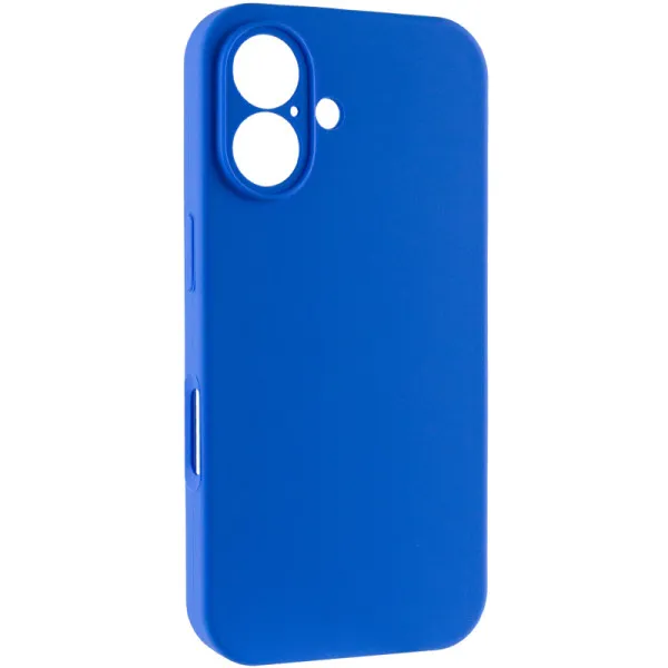 Чехол Silk Full Camera Protective (AA) NO LOGO для Apple iPhone 16 Plus (6.7") — Синий — фото 1