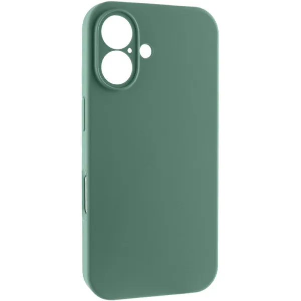 Чехол Silk Full Camera Protective (AA) NO LOGO для Apple iPhone 16 Plus (6.7") — Зеленый — фото 1