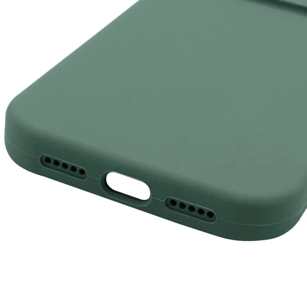 Чехол Silk Full Camera Protective (AA) NO LOGO для Apple iPhone 16 Plus (6.7") — Зеленый — фото 4