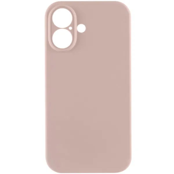 Чехол Silk Full Camera Protective (AA) NO LOGO для Apple iPhone 16 Plus (6.7") — Розовый — фото 2