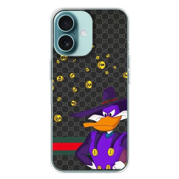 Чохол з принтом «Утка Гуччі» для iPhone 16 Plus
