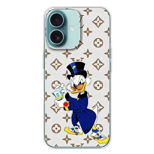 Чехол с принтом «Макдак на стиле» для iPhone 16 Plus