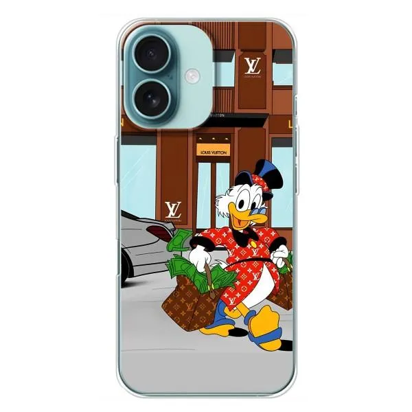 Чехол с принтом «Скрудж ЛВ» для iPhone 16 Plus