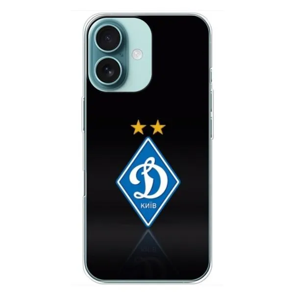 Чохол з принтом «Динамо Київ» для iPhone 16 Plus