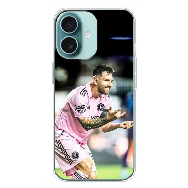 Чохол з принтом «Мессі паук» для iPhone 16 Plus