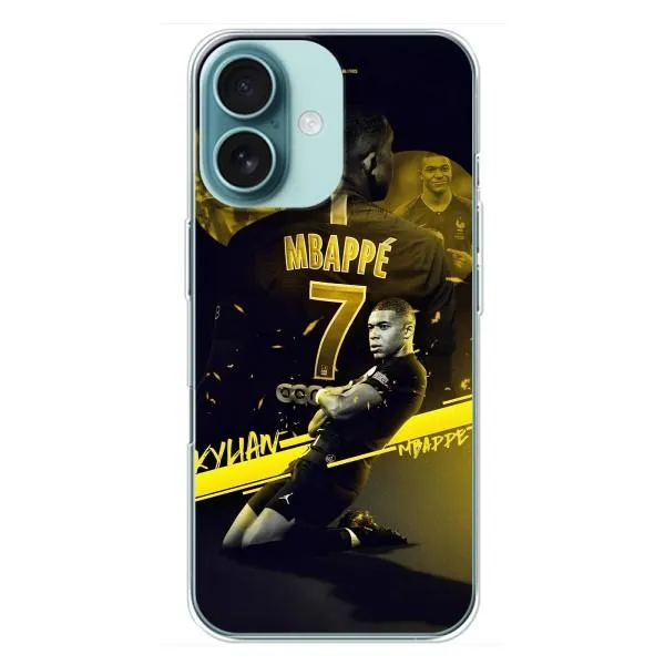 Чохол з принтом «Mbappe» для iPhone 16 Plus