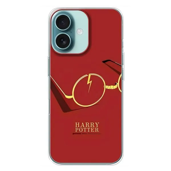 Чехол с принтом «очки Гарри» для iPhone 16 Plus