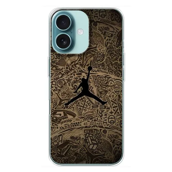 Чохол з принтом «Logo Jordan» для iPhone 16 Plus Чохол з принтом «Logo Jordan» для iPhone 16 Plus