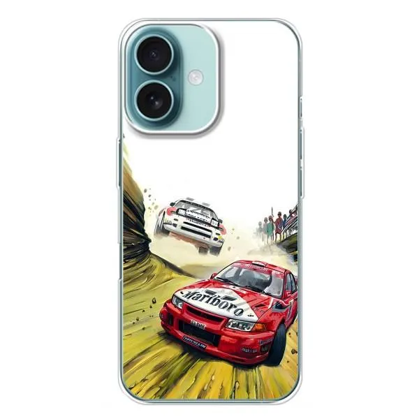 Чохол з принтом «Гоночні Тачки» для iPhone 16 Plus