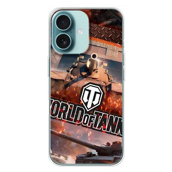 Чохол з принтом «World of Tanks» для iPhone 16 Plus