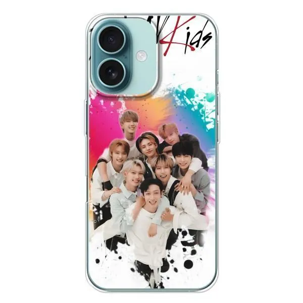 Чохол з принтом «Stray Kids» для iPhone 16 Plus
