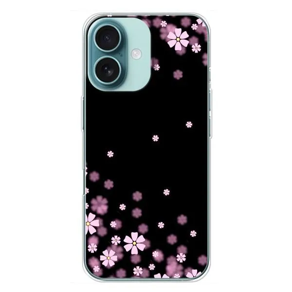 Чохол з принтом «Квіти маленькі» для iPhone 16 Plus Чохол з принтом «Квіти маленькі» для iPhone 16 Plus