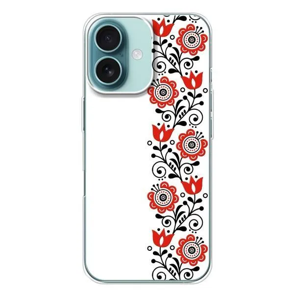 Чохол з принтом «Яскрава вишиванка» для iPhone 16 Plus