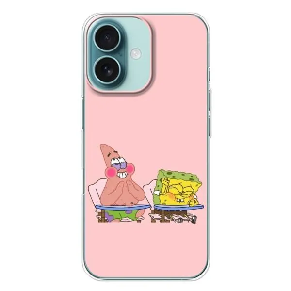 Чохол з принтом «За партою» для iPhone 16 Plus