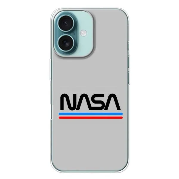 Чехол с принтом «NASA» для iPhone 16 Plus