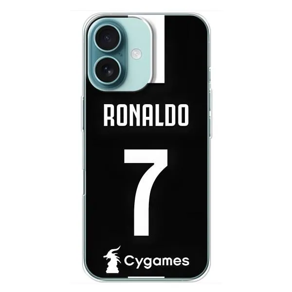 Чохол з принтом «RONALDO 7» для iPhone 16 Plus