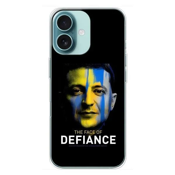 Чохол з принтом «В. Зеленский» для iPhone 16 Plus