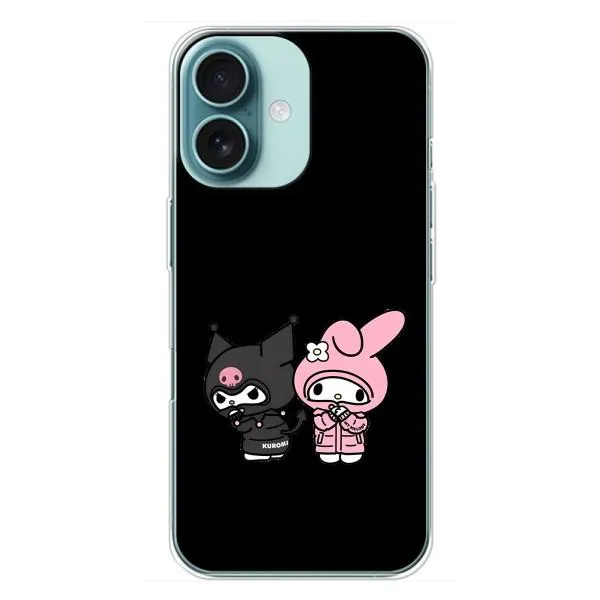 Чехол с принтом «Куроми и Мелоди» для iPhone 16 Plus