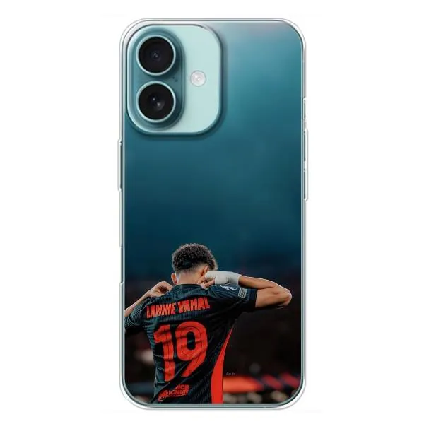 Чохол з принтом «Ламін 19» для iPhone 16 Plus