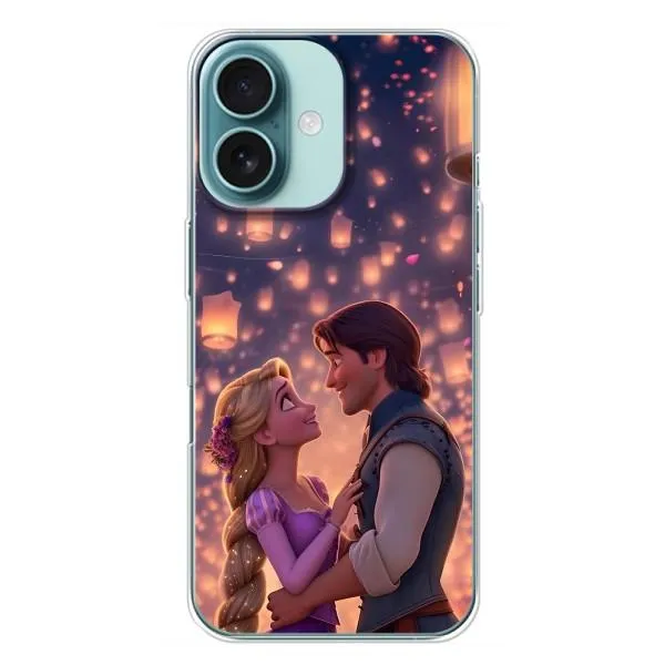 Чохол з принтом «Принцеса та принц» для iPhone 16 Plus