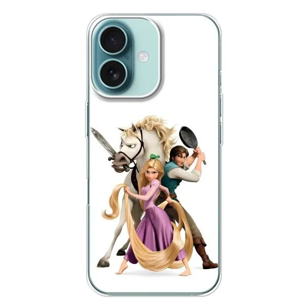 Чохол з принтом «Рапунцель та друзі» для iPhone 16 Plus