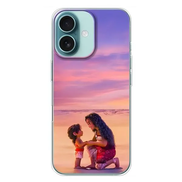 Чохол з принтом «Маленька Ваяна» для iPhone 16 Plus Чохол з принтом «Маленька Ваяна» для iPhone 16 Plus