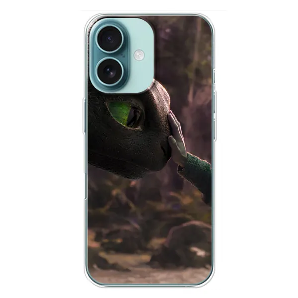 Чохол з принтом «Сцена з драконом» для iPhone 16 Plus