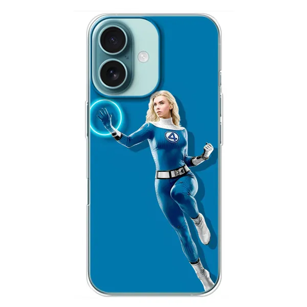 Чохол з принтом «Сью Сторм політ» для iPhone 16 Plus Чохол з принтом «Сью Сторм політ» для iPhone 16 Plus